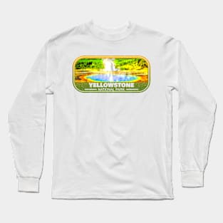 Yellowstone National Park, America Long Sleeve T-Shirt